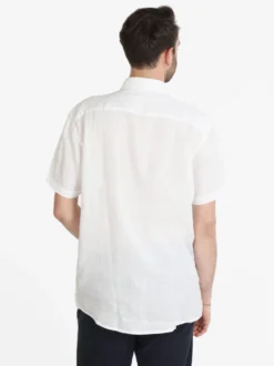 Coveri Collection Camicia in lino da uomo a maniche corte