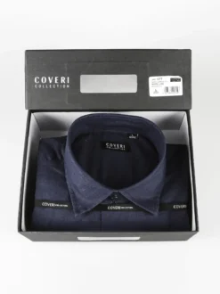 Coveri Collection Camicia uomo misto lino regular fit