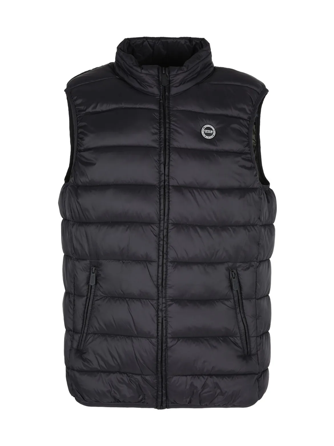 Coveri Collection Gilet imbottito da uomo con zip