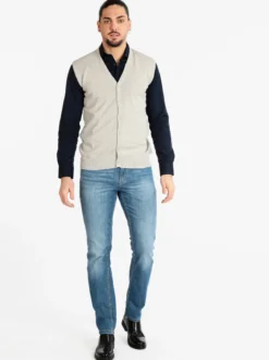 Coveri Collection Gilet uom in maglia con bottoni