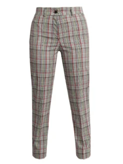Coveri Collection Pantaloni a quadretti gamba dritta