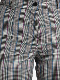 Coveri Collection Pantaloni a quadretti gamba dritta