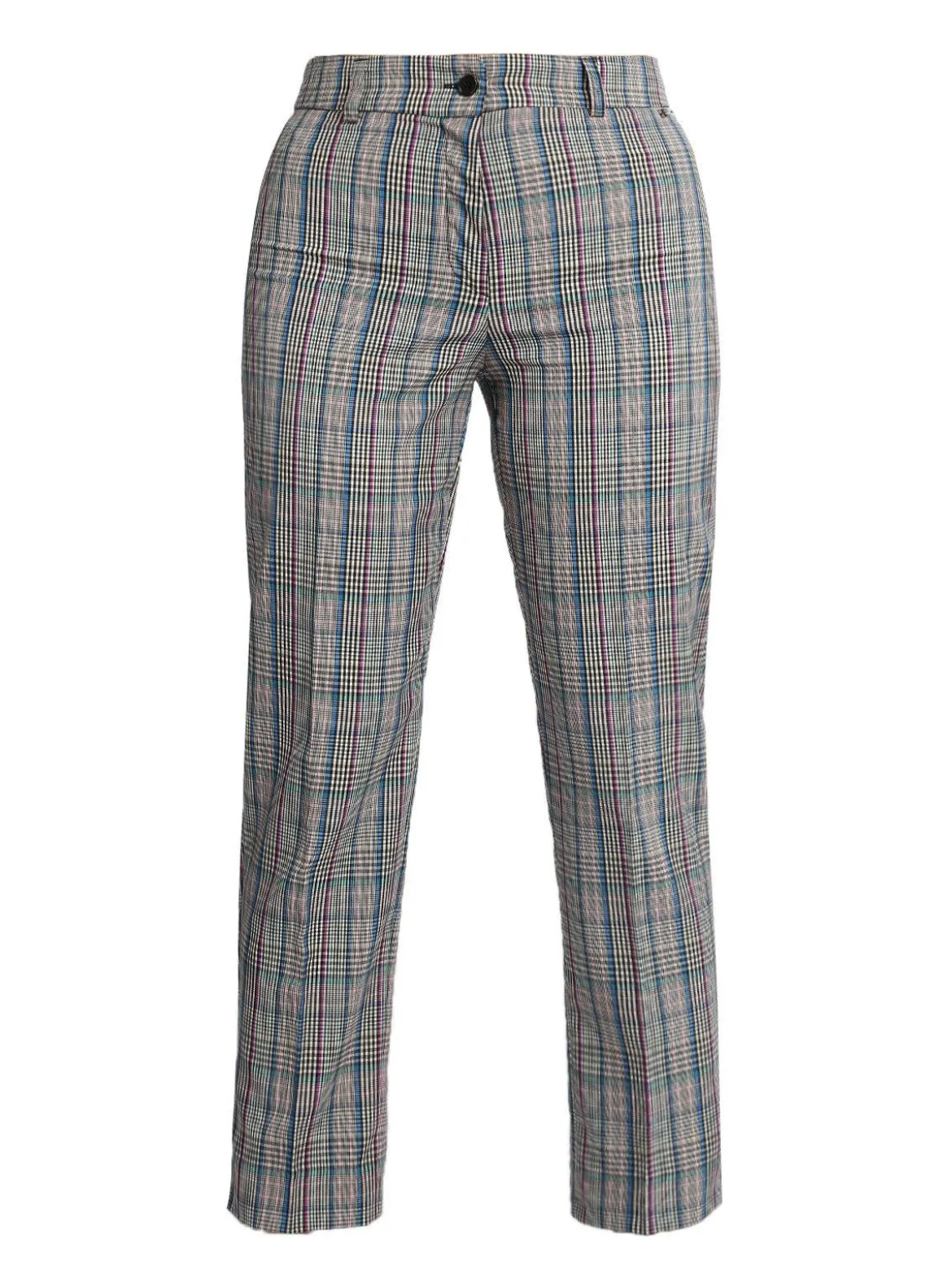 Coveri Collection Pantaloni a quadretti gamba dritta