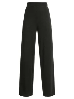 Coveri Collection Pantaloni eleganti a gamba larga con lurex