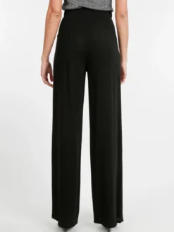 Coveri Collection Pantaloni eleganti a gamba larga con lurex