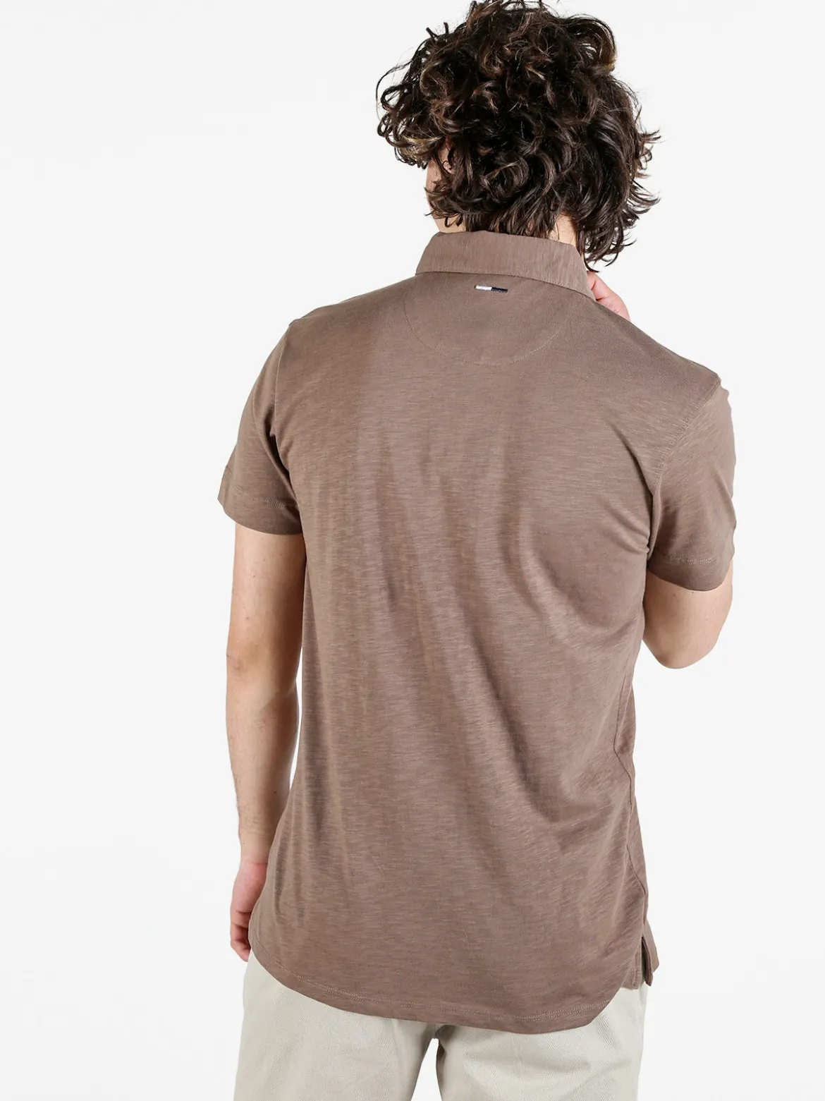 Coveri Collection Polo uomo in cotone a maniche corte
