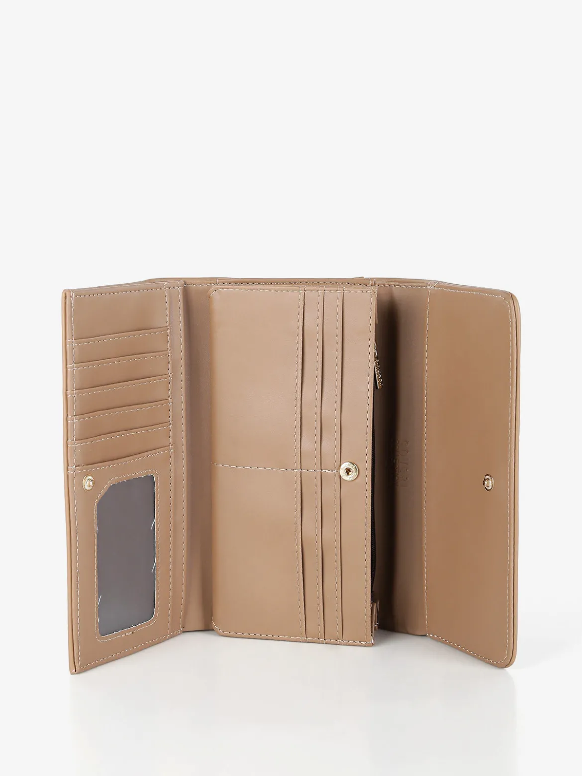 Coveri Collection Portafoglio rettangolare donna con bottone