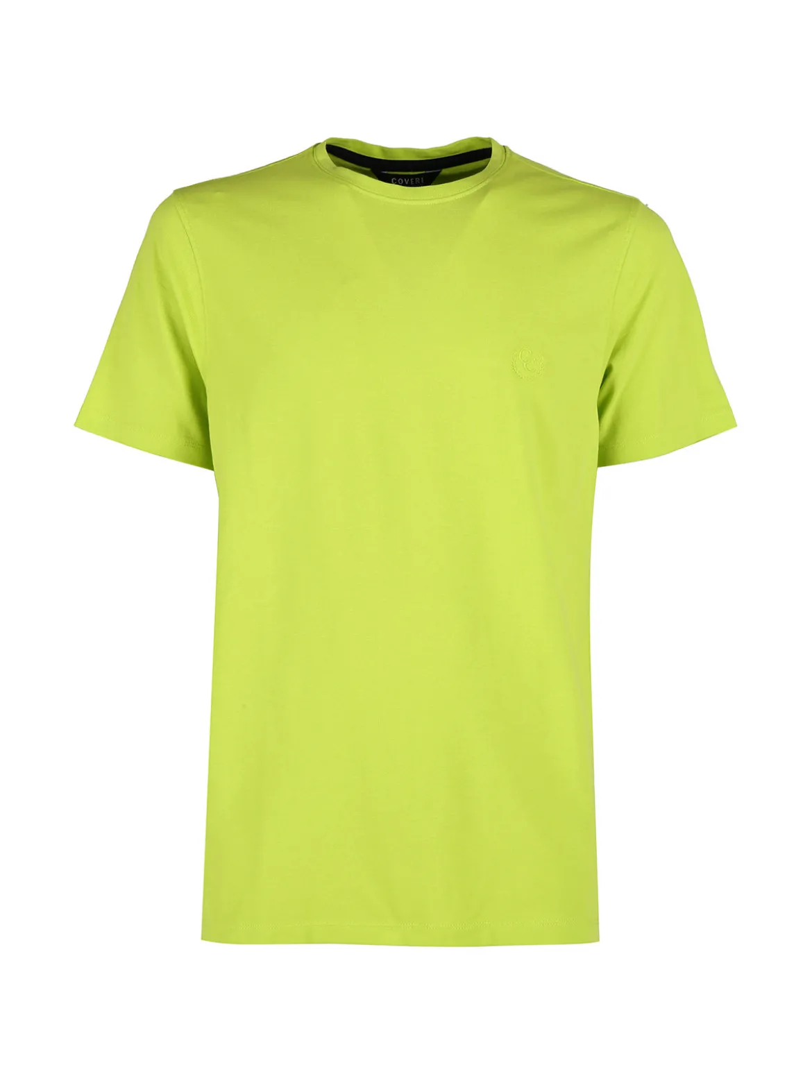 Coveri Collection T-shirt girocollo da uomo in cotone piquet