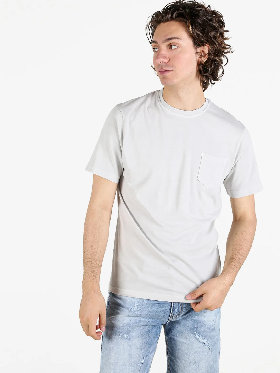 Coveri Collection T-shirt uomo in cotone con taschino