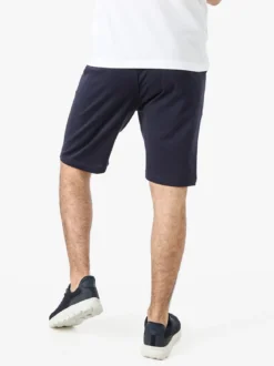 Coveri Moving Bermuda da uomo in cotone con coulisse - blu scuro