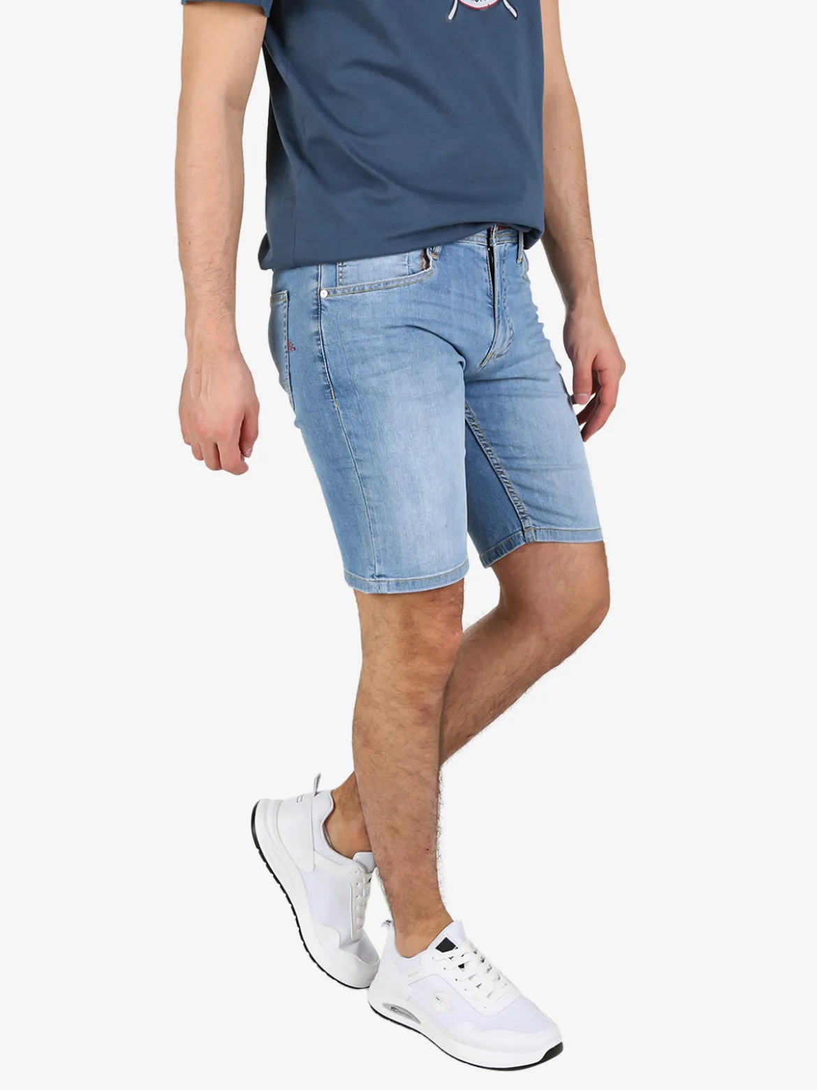 Coveri Moving Bermuda da uomo in jeans