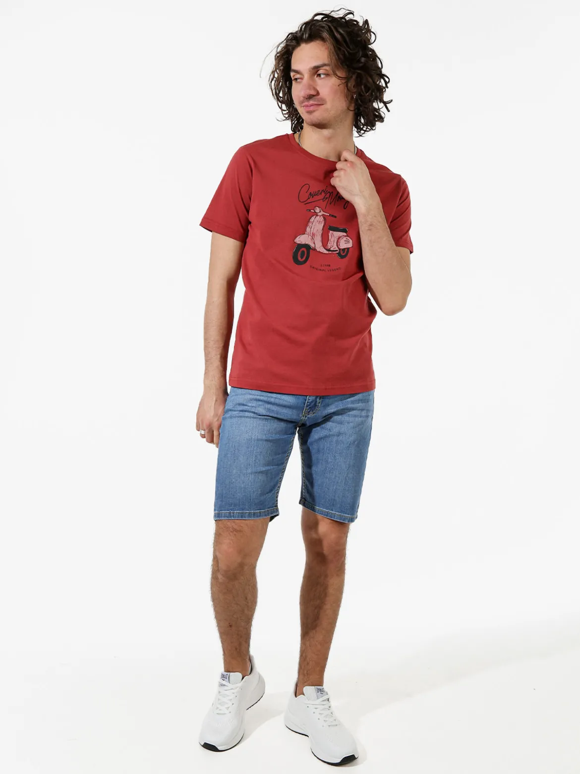 Coveri Moving Bermuda in jeans da uomo - jeans