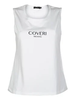 Coveri Moving Canotta donna con scritta