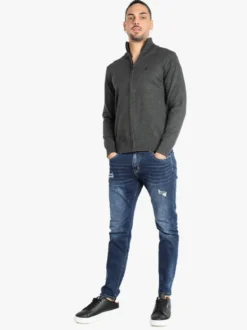 Coveri Moving Cardigan uomo in maglia con zip