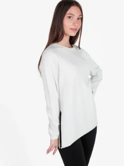 Coveri Moving Maglia donna in lurex con spacchi laterali