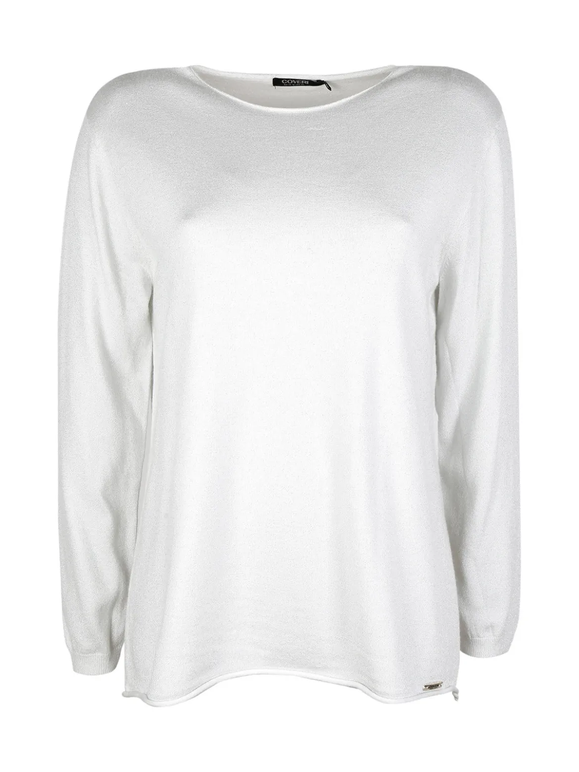Coveri Moving Maglia donna in lurex con spacchi laterali