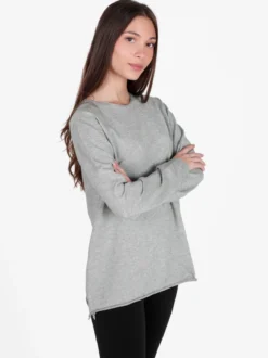 Coveri Moving Maglia donna in lurex con spacchi laterali