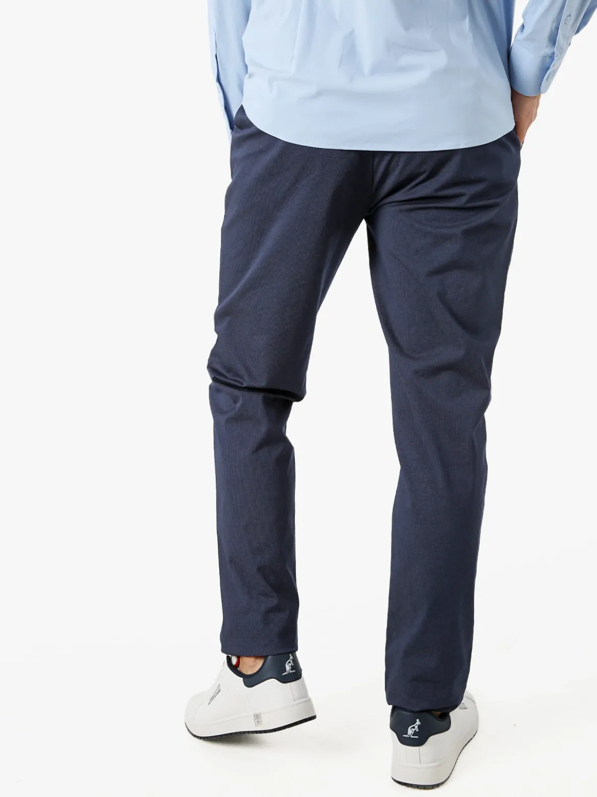 Coveri Moving Pantaloni casual da uomo a vita bassa - blu scuro