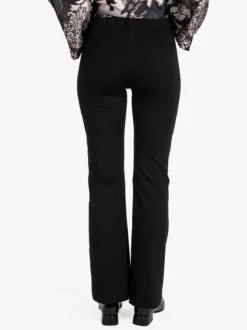 Coveri Moving Pantaloni donna a zampa - nero