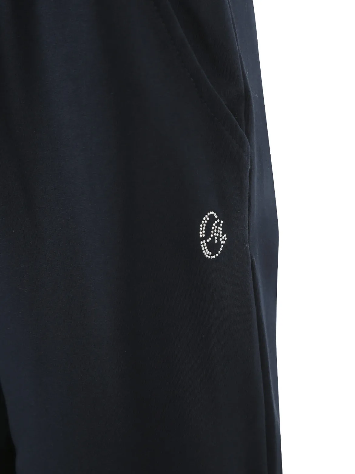 Coveri Moving Pantaloni donna in felpa di cotone - nero