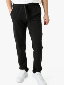 Coveri Moving Pantaloni sportivi da uomo in cotone con coulisse - nero