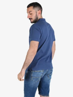 Coveri Moving Polo da uomo in cotone a maniche corte
