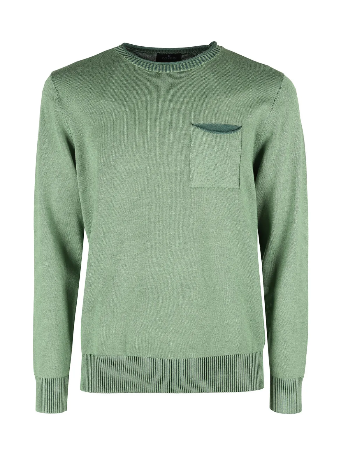 Coveri Moving Pullover da uomo in maglia con taschino