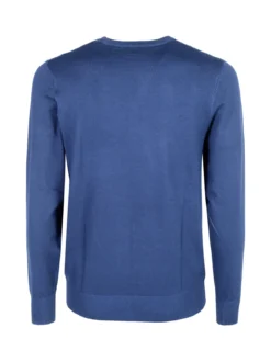 Coveri Moving Pullover girocollo da uomo in maglia - blu