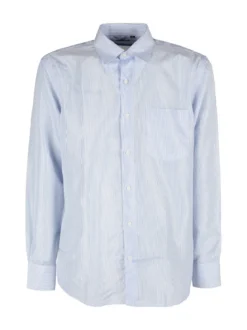 Coveri Viale Morin Camicia da uomo rigata a maniche lunghe