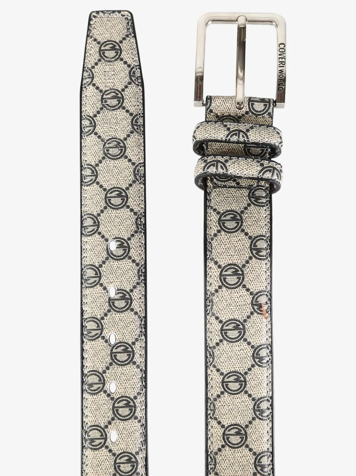 Coveri World Cintura da uomo con stampe - grigio