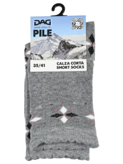 Dag Calze corte da donna in pile - grigio