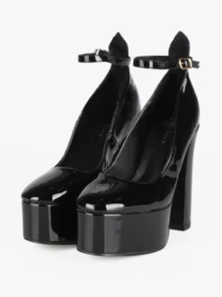 Dame Rose Decolletè donna con tacco e plateau