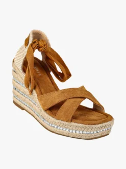 Dame Rose Sandali donna con zeppa con allacciatura alla schiava