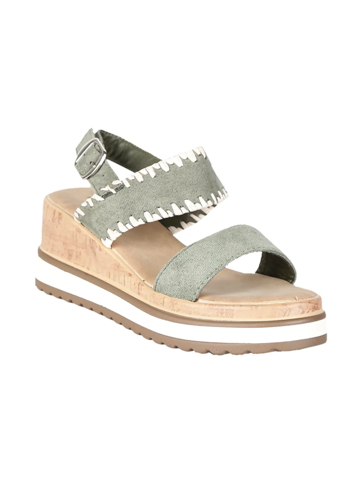 Dame Rose Sandali donna con zeppa e plateau