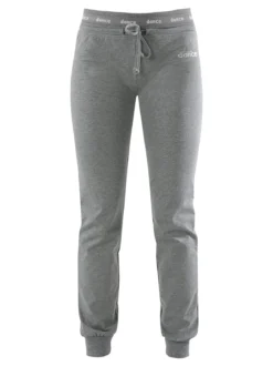 Dance Pantaloni sportivi da donna con polsini e coulisse in vita - grigio