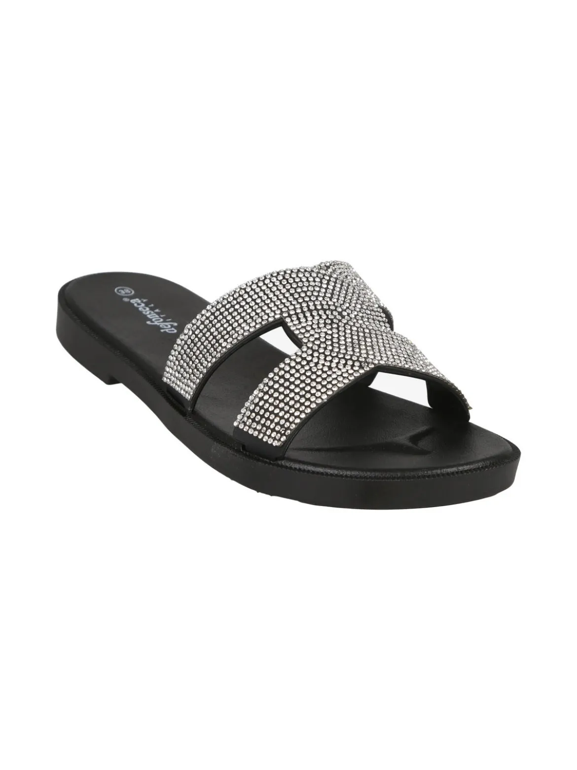 De Fonseca Ciabatte donna in gomma con strass