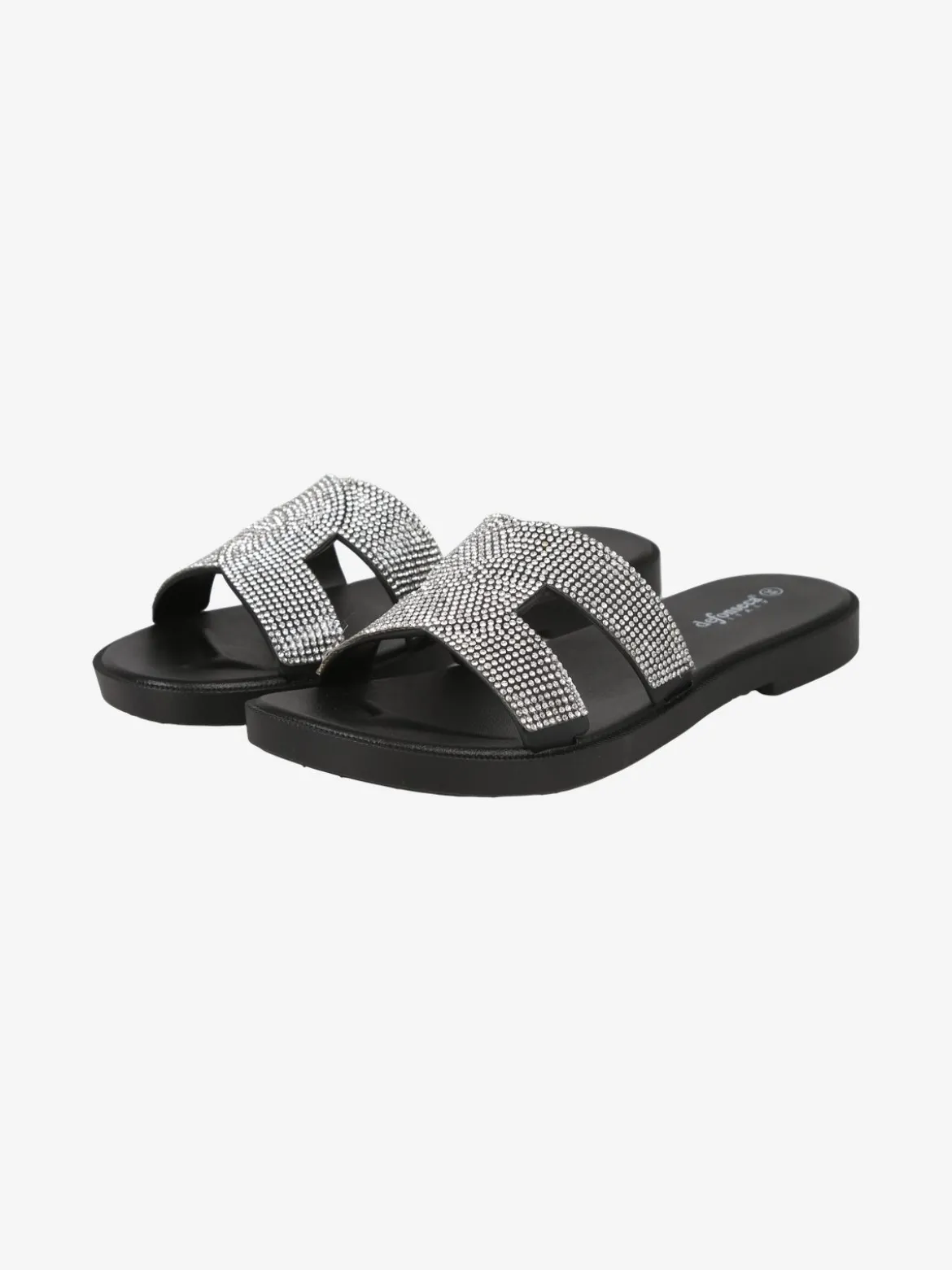 De Fonseca Ciabatte donna in gomma con strass