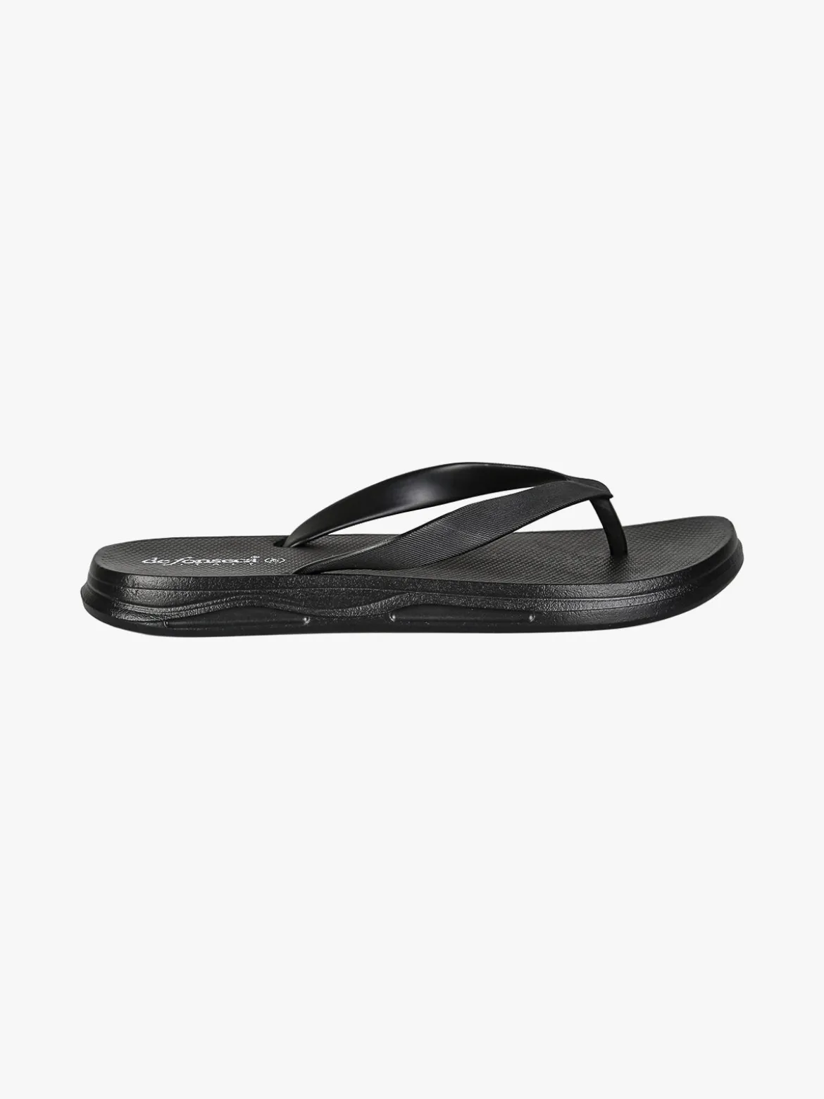 De Fonseca Infradito uomo da mare in gomma - nero