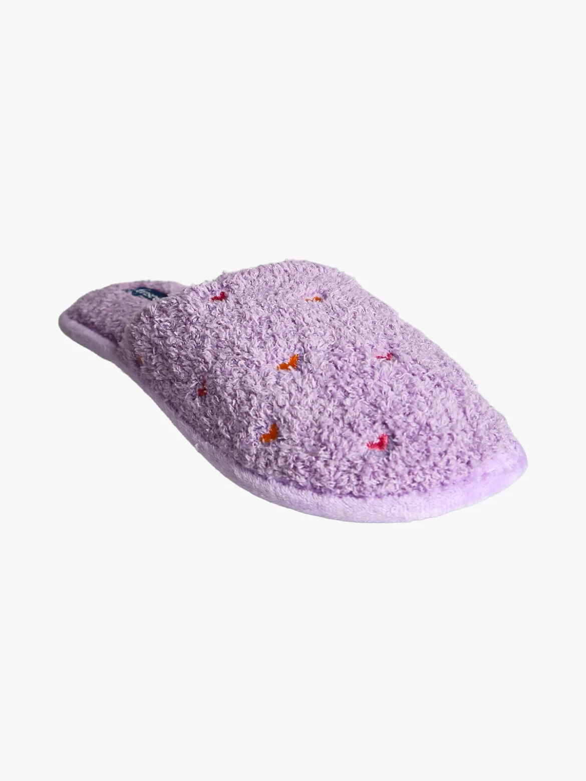 De Fonseca Pantofole donna cuori in tessuto - lilla