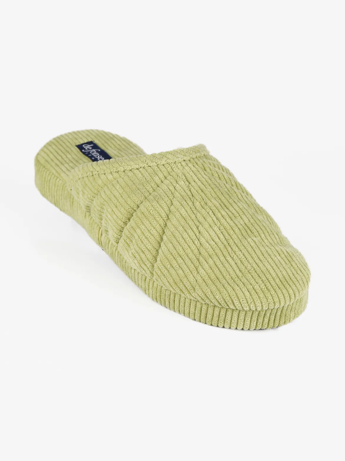 De Fonseca Pantofole donna in tessuto a costine