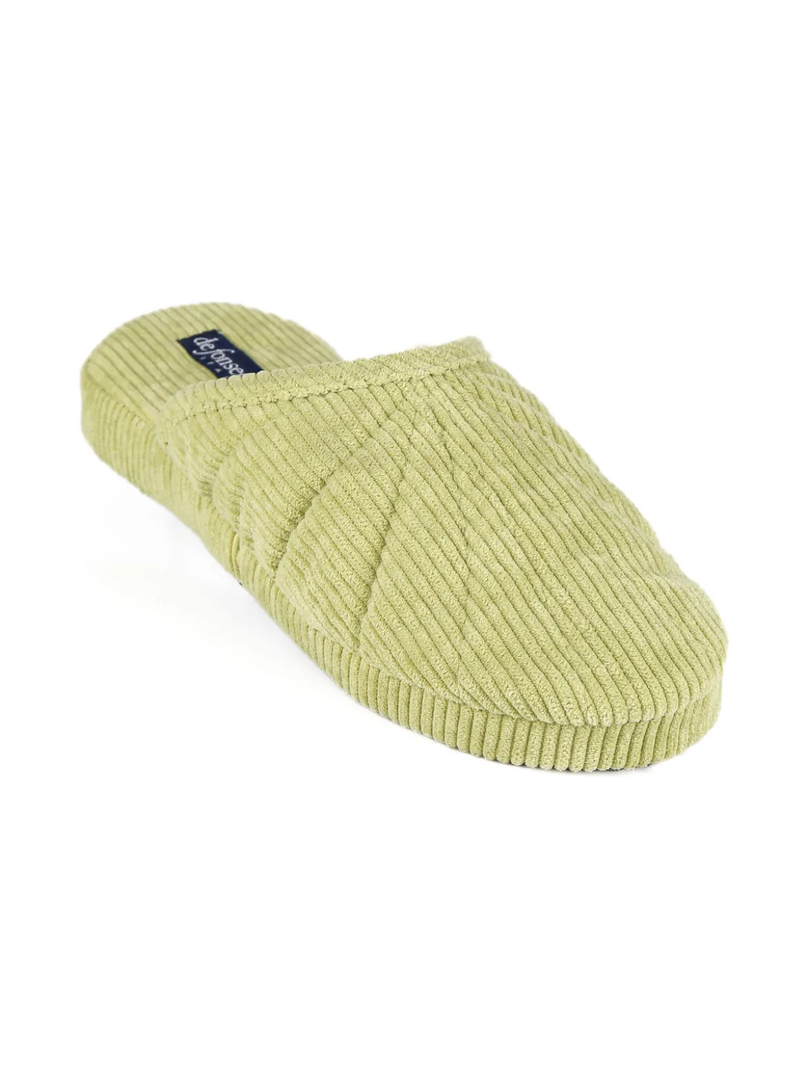 De Fonseca Pantofole donna in tessuto a costine