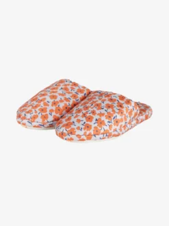 De Fonseca Pantofole donna in tessuto a fiori