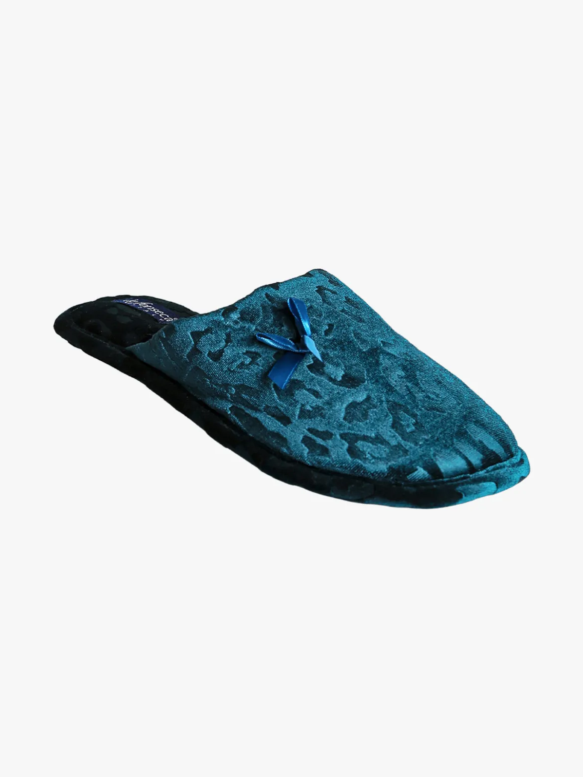 De Fonseca Pantofole donna in velluto - ottanio