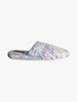 De Fonseca Pantofole donna invernali cuori - grigio