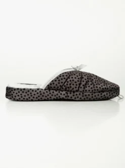 De Fonseca Pantofole donna scmosciate a pois