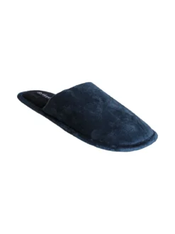 De Fonseca Pantofole invernali da uomo scamosciate - blu scuro
