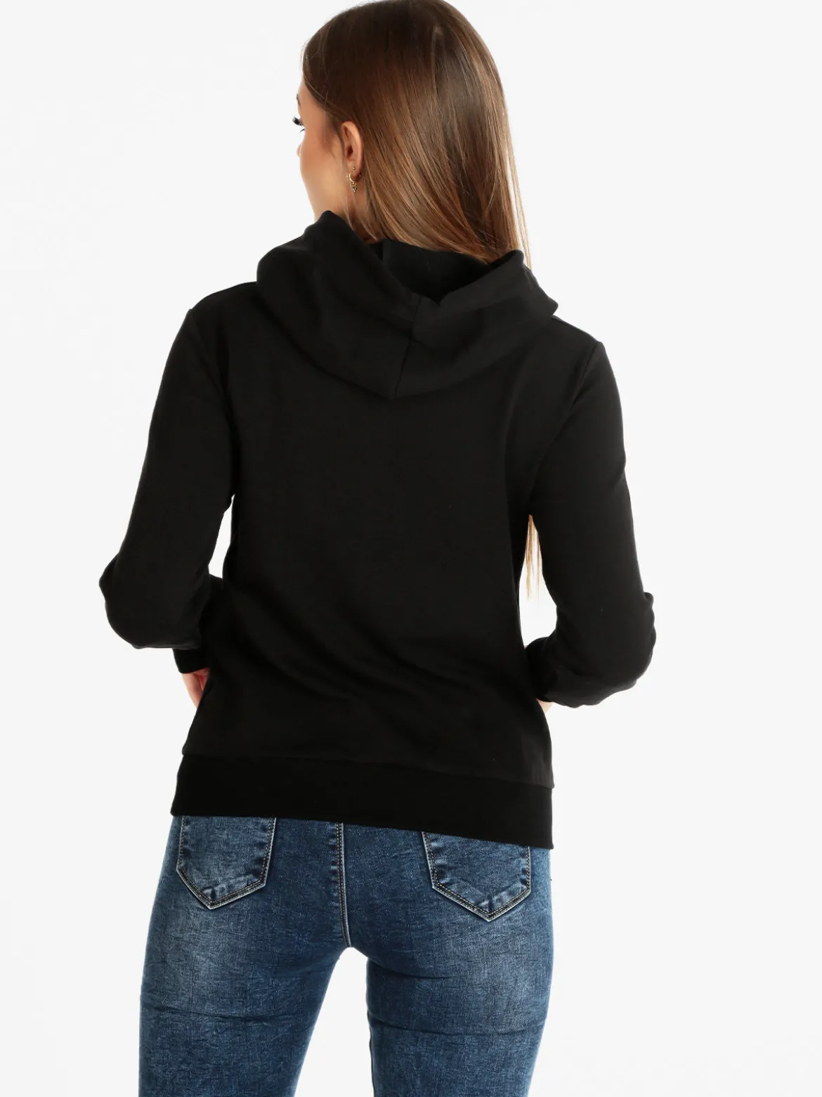 Dekuba Felpa leggera donna con cappuccio