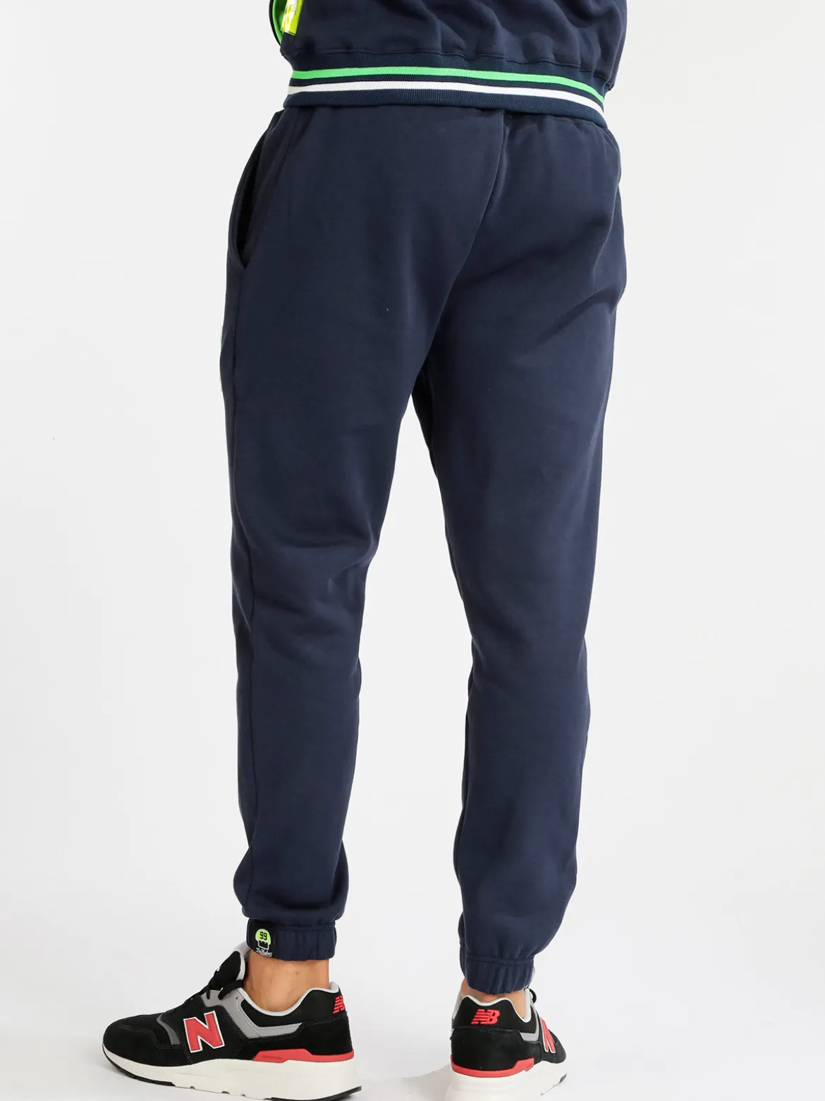 Dekuba Pantaloni sportivi da uomo con polsini
