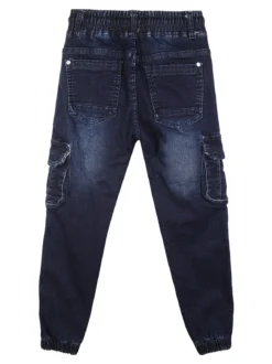 Denim & Jeans Jeans cargo da bambino con tasconi