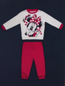 Disney Baby Pigiama Minnie da neonata a maniche lunghe in cotone